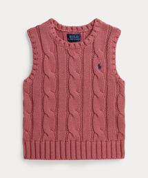 POLO RALPH LAUREN CHILDRENSWEAR | ケーブルニット コットン セーター ベスト(ベスト)
