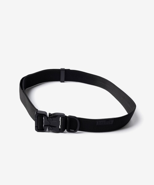 BAGJACK(バッグジャック)の「【bagjack / バッグジャック】NXL BELT 40MM GT COBRA コブラバックル レザー/ナイロン ベルト(ベルト・メンズ・ブラック・MEDIUM)」の2枚目の写真
