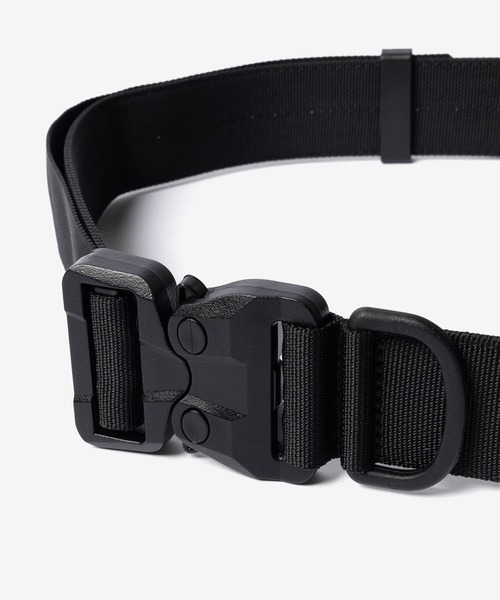 BAGJACK(バッグジャック)の「【bagjack / バッグジャック】NXL BELT 40MM GT COBRA コブラバックル レザー/ナイロン ベルト(ベルト・メンズ・ブラック・MEDIUM)」の3枚目の写真