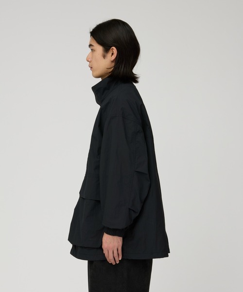 Snow Peak(スノーピーク)の「Snow Peak / Nylon Double Rip Anorak ナイロン ダブルリップ アノラック(ブルゾン・メンズ・ダークブラウン/ブラック/ライトブルー・S/M/L/XL)」の7枚目の写真