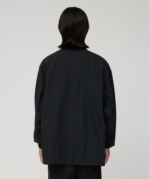 Snow Peak(スノーピーク)の「Snow Peak / Nylon Double Rip Anorak ナイロン ダブルリップ アノラック(ブルゾン・メンズ・ダークブラウン/ブラック/ライトブルー・S/M/L/XL)」の8枚目の写真