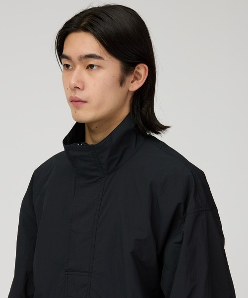 Snow Peak(スノーピーク)の「Snow Peak / Nylon Double Rip Anorak ナイロン ダブルリップ アノラック(ブルゾン・メンズ・ダークブラウン/ブラック/ライトブルー・S/M/L/XL)」の9枚目の写真
