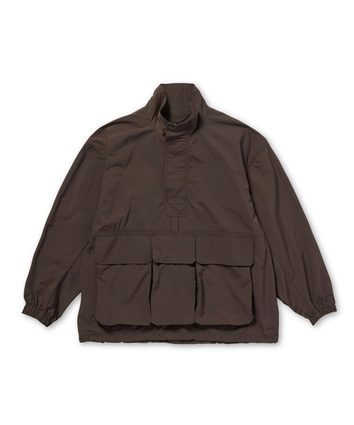 Snow Peak(スノーピーク)の「Snow Peak / Nylon Double Rip Anorak ナイロン ダブルリップ アノラック(ブルゾン・メンズ・ダークブラウン/ブラック/ライトブルー・S/M/L/XL)」の15枚目の写真