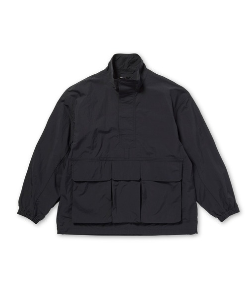 Snow Peak(スノーピーク)の「Snow Peak / Nylon Double Rip Anorak ナイロン ダブルリップ アノラック(ブルゾン・メンズ・ダークブラウン/ブラック/ライトブルー・S/M/L/XL)」の14枚目の写真