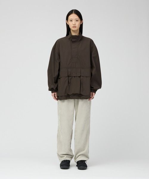 Snow Peak(スノーピーク)の「Snow Peak / Nylon Double Rip Anorak ナイロン ダブルリップ アノラック(ブルゾン・メンズ・ダークブラウン/ブラック/ライトブルー・S/M/L/XL)」の5枚目の写真