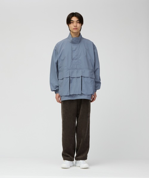 Snow Peak(スノーピーク)の「Snow Peak / Nylon Double Rip Anorak ナイロン ダブルリップ アノラック(ブルゾン・メンズ・ダークブラウン/ブラック/ライトブルー・S/M/L/XL)」の6枚目の写真