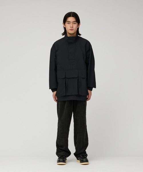 Snow Peak(スノーピーク)の「Snow Peak / Nylon Double Rip Anorak ナイロン ダブルリップ アノラック(ブルゾン・メンズ・ダークブラウン/ブラック/ライトブルー・S/M/L/XL)」の4枚目の写真