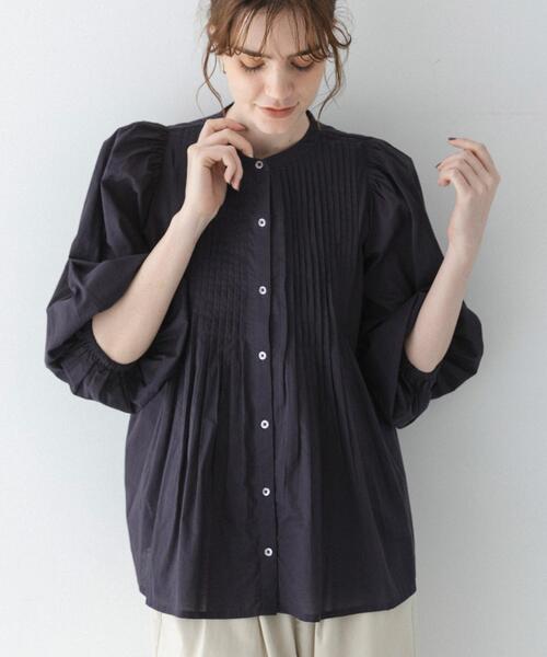 URBAN RESEARCH Sonny Label(アーバンリサーチサニーレーベル)の「コットンピンタックブラウス(シャツ/ブラウス・レディース・ブラック/ピンク系その他/オフホワイト・FREE)」の13枚目の写真