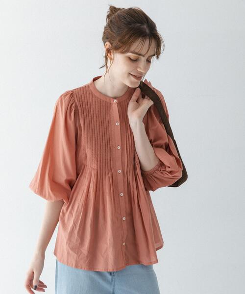 URBAN RESEARCH Sonny Label(アーバンリサーチサニーレーベル)の「コットンピンタックブラウス(シャツ/ブラウス・レディース・ブラック/ピンク系その他/オフホワイト・FREE)」の22枚目の写真