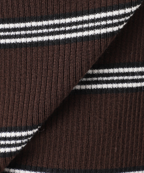 journal standard L'essage(ジャーナルスタンダードレサージュ)の「CASHWOOLエクストラファインメリノ キャミソール(ニット/セーター・レディース・チャコールグレー/レッド/ブラウン・FREE)」の9枚目の写真