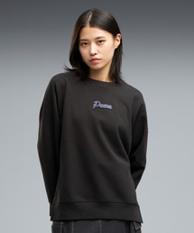 PUMA プーマ ウィメンズ ESS エレベーテッド MX クルースウェット DK