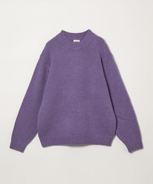 Steven Alan(スティーブンアラン)の「<Steven Alan> ハミルトンラムズウール モックネック ニット(ニット/セーター・メンズ・ワインレッド/ブラウン/パープル/ダークグリーン/ブラック/ライトグレー/その他1・L/M/S/XL)」の5枚目の写真