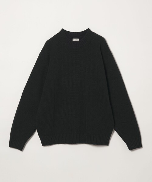 Steven Alan(スティーブンアラン)の「<Steven Alan> ハミルトンラムズウール モックネック ニット(ニット/セーター・メンズ・ワインレッド/ブラウン/パープル/ダークグリーン/ブラック/ライトグレー/その他1・L/M/S/XL)」の1枚目の写真