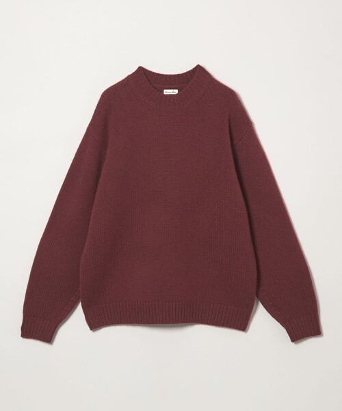 Steven Alan(スティーブンアラン)の「<Steven Alan> ハミルトンラムズウール モックネック ニット(ニット/セーター・メンズ・ワインレッド/ブラウン/パープル/ダークグリーン/ブラック/ライトグレー/その他1・L/M/S/XL)」の6枚目の写真