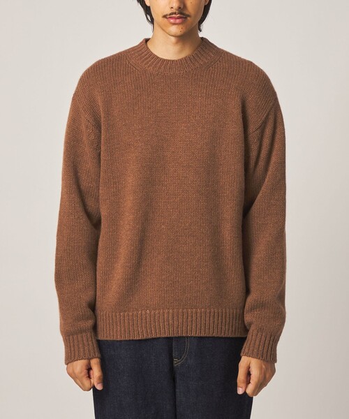 Steven Alan(スティーブンアラン)の「<Steven Alan> ハミルトンラムズウール モックネック ニット(ニット/セーター・メンズ・ワインレッド/ブラウン/パープル/ダークグリーン/ブラック/ライトグレー/その他1・L/M/S/XL)」の20枚目の写真