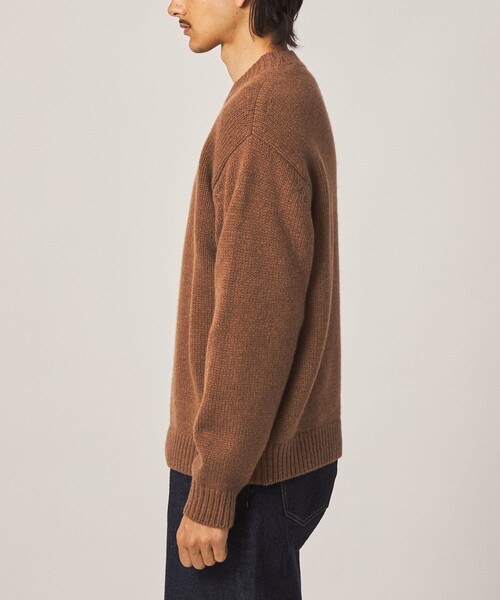 Steven Alan(スティーブンアラン)の「<Steven Alan> ハミルトンラムズウール モックネック ニット(ニット/セーター・メンズ・ワインレッド/ブラウン/パープル/ダークグリーン/ブラック/ライトグレー/その他1・L/M/S/XL)」の12枚目の写真