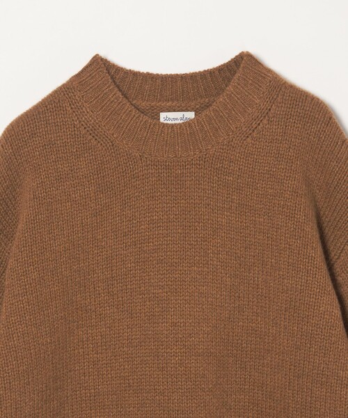 Steven Alan(スティーブンアラン)の「<Steven Alan> ハミルトンラムズウール モックネック ニット(ニット/セーター・メンズ・ワインレッド/ブラウン/パープル/ダークグリーン/ブラック/ライトグレー/その他1・L/M/S/XL)」の21枚目の写真