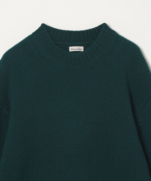 Steven Alan(スティーブンアラン)の「<Steven Alan> ハミルトンラムズウール モックネック ニット(ニット/セーター・メンズ・ワインレッド/ブラウン/パープル/ダークグリーン/ブラック/ライトグレー/その他1・L/M/S/XL)」の18枚目の写真