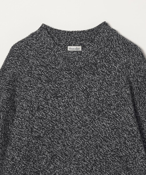 Steven Alan(スティーブンアラン)の「<Steven Alan> ハミルトンラムズウール モックネック ニット(ニット/セーター・メンズ・ワインレッド/ブラウン/パープル/ダークグリーン/ブラック/ライトグレー/その他1・L/M/S/XL)」の16枚目の写真