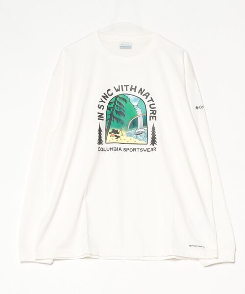 Columbia(コロンビア)の「【Columbia】レイクトゥアベニューグラフィックロングスリーブTシャツ(Tシャツ/カットソー・メンズ・グレー系その他/グレー・MEDIUM/LARGE)」の2枚目の写真