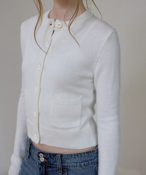 ROSEFRANTZ（ロゼフランツ）の「Double Pocket Cardigan [Ivory]（カーディガン/ボレロ・レディース・アイボリー・OS）」の9枚目の写真