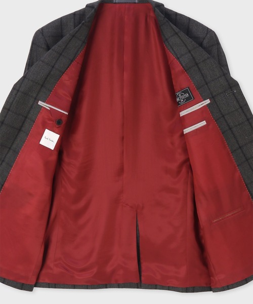 Paul Smith(ポールスミス)の「オーバーペーングレンチェック 3Bモッズスーツ / 263254 MDS01(スーツセット・メンズ・チャコールグレー/ブラウン・MEDIUM/LARGE)」の19枚目の写真