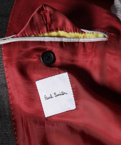 Paul Smith(ポールスミス)の「オーバーペーングレンチェック 3Bモッズスーツ / 263254 MDS01(スーツセット・メンズ・チャコールグレー/ブラウン・MEDIUM/LARGE)」の12枚目の写真