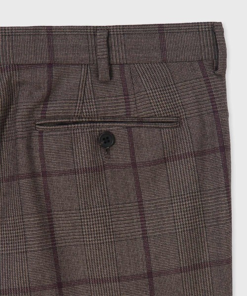 Paul Smith(ポールスミス)の「オーバーペーングレンチェック 3Bモッズスーツ / 263254 MDS01(スーツセット・メンズ・チャコールグレー/ブラウン・MEDIUM/LARGE)」の8枚目の写真