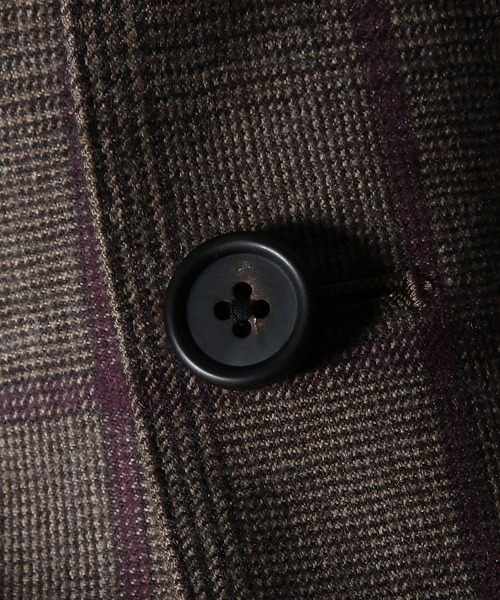 Paul Smith(ポールスミス)の「オーバーペーングレンチェック 3Bモッズスーツ / 263254 MDS01(スーツセット・メンズ・チャコールグレー/ブラウン・MEDIUM/LARGE)」の10枚目の写真