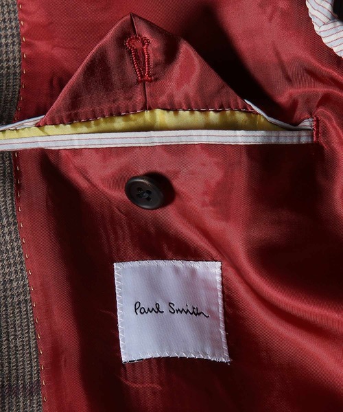 Paul Smith(ポールスミス)の「オーバーペーングレンチェック 3Bモッズスーツ / 263254 MDS01(スーツセット・メンズ・チャコールグレー/ブラウン・MEDIUM/LARGE)」の11枚目の写真