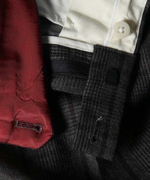 Paul Smith(ポールスミス)の「オーバーペーングレンチェック 3Bモッズスーツ / 263254 MDS01(スーツセット・メンズ・チャコールグレー/ブラウン・MEDIUM/LARGE)」の15枚目の写真