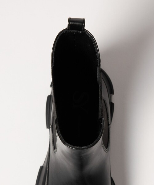 SY UNITED ARROWS(シーユナイテッドアローズ)の「<SY>ボリュームソールチェルシー ショートブーツ50↑(ブーツ・レディース・ダークブラウン/ブラック/ダークグレー・22cm/23.5cm/25cm/23cm/24.5cm/22.5cm/24cm)」の9枚目の写真