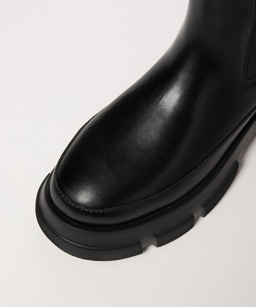 SY UNITED ARROWS(シーユナイテッドアローズ)の「<SY>ボリュームソールチェルシー ショートブーツ50↑(ブーツ・レディース・ダークブラウン/ブラック/ダークグレー・22cm/23.5cm/25cm/23cm/24.5cm/22.5cm/24cm)」の10枚目の写真