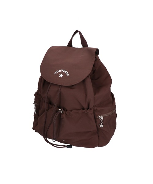 CONVERSE（コンバース）の「【CONVERSE/コンバース】STRING FRAP BACK PACK 巾着バックパック 81932500（バックパック/リュック・レディース・アイボリー/ブラック/ブラウン・FREE）」の10枚目の写真