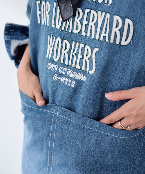 FRAMeWORK(フレームワーク)の「OUT OF FRAMe DENIMエプロン+バンダナ(その他小物・レディース・ブルー系その他・FREE)」の18枚目の写真