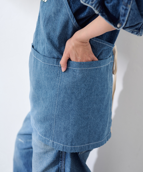 FRAMeWORK(フレームワーク)の「OUT OF FRAMe DENIMエプロン+バンダナ(その他小物・レディース・ブルー系その他・FREE)」の19枚目の写真