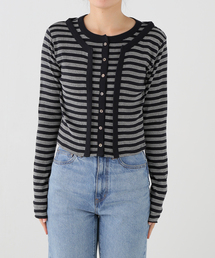 miller prib layer cardigan