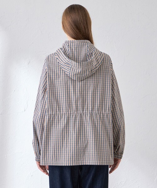 MACKINTOSH LONDON(マッキントッシュ ロンドン)の「エンザイムシャンブレーフーデッドブルゾン(ブルゾン・レディース・ベージュ系その他5/ベージュ・38/40)」の10枚目の写真