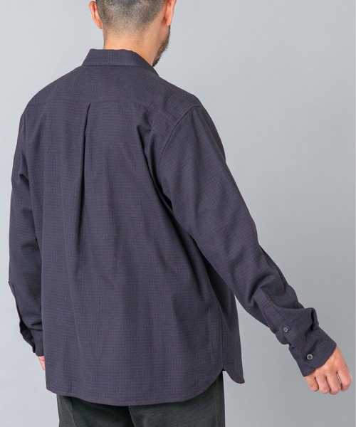 URBAN RESEARCH ROSSO MEN(アーバンリサーチロッソメン)の「『抗菌 / 防臭』アーバンリラックスフランネルシャツ(シャツ/ブラウス・メンズ・ブラック/ベージュ系その他/グレー/ネイビー/ブルー系その他/アイボリー/ブラウン系その他/グレー系その他・SMALL/LARGE/MEDIUM/X-LARGE)」の20枚目の写真