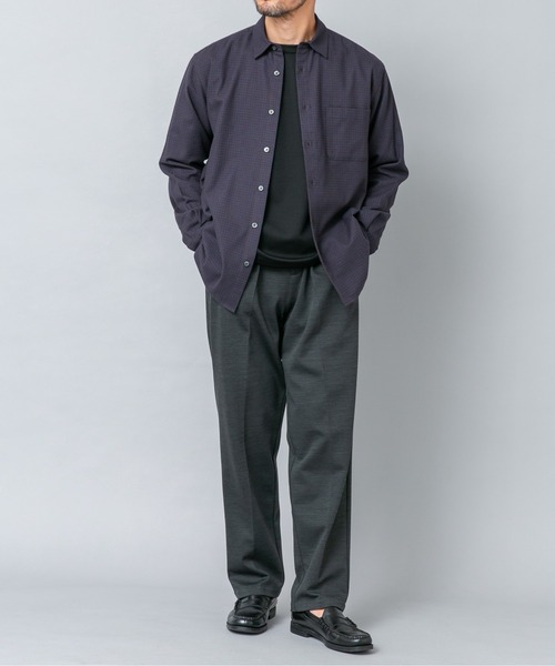 URBAN RESEARCH ROSSO MEN(アーバンリサーチロッソメン)の「『抗菌 / 防臭』アーバンリラックスフランネルシャツ(シャツ/ブラウス・メンズ・ブラック/ベージュ系その他/グレー/ネイビー/ブルー系その他/アイボリー/ブラウン系その他/グレー系その他・SMALL/LARGE/MEDIUM/X-LARGE)」の21枚目の写真