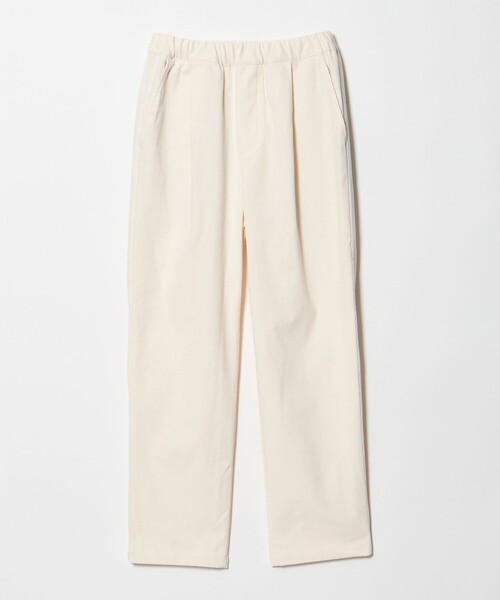 A DAY IN THE LIFE UNITED ARROWS(アデイインザライフユナイテッドアローズ)の「コーデュロイ タックイージーパンツ <A DAY IN THE LIFE>(その他パンツ・レディース・ライトグレー/ネイビー/オフホワイト/ダークブラウン・M/S)」の2枚目の写真