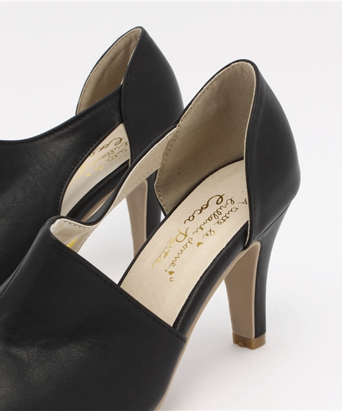 coca(ANDEX shoes product)(コカ)の「coca PORTA/コカポルタ セパレートサンダル サイドオープン ミドルヒール オープントゥ 116703(パンプス・レディース・ブラック/キャメル・S/M/L/LL)」の9枚目の写真