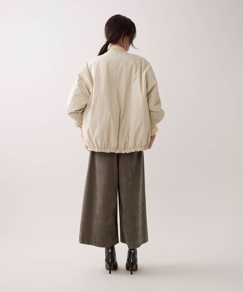 marmors(マルモア)の「【marmors】リバーシブルジップブルゾン(ブルゾン・レディース・カーキ/ベージュ・36)」の17枚目の写真