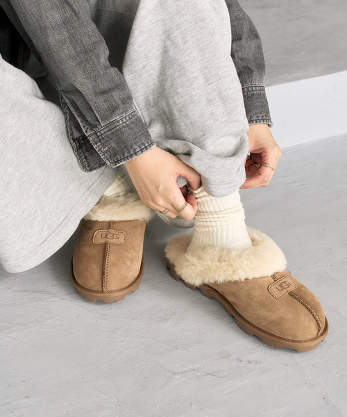 UGG(アグ)の「《WEB限定/》UGG/アグ W COQUETTE(その他シューズ・レディース・ブラウン・25cm/24cm/23cm)」の4枚目の写真