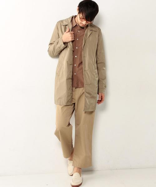 UNITED ARROWS（ユナイテッドアローズ）の「＜ASPESI(アスペジ）＞ PACK STN◆（ステンカラーコート・メンズ・ベージュ/オレンジ/ネイビー・SMALL/MEDIUM/LARGE）」の7枚目の写真