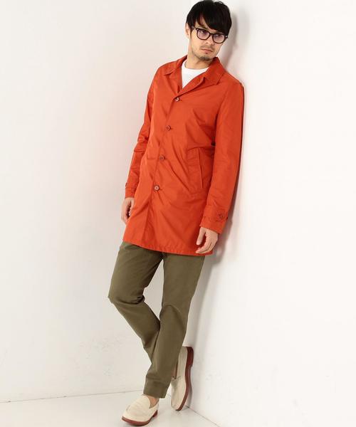 UNITED ARROWS（ユナイテッドアローズ）の「＜ASPESI(アスペジ）＞ PACK STN◆（ステンカラーコート・メンズ・ベージュ/オレンジ/ネイビー・SMALL/MEDIUM/LARGE）」の16枚目の写真