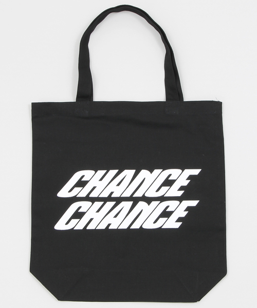 chancechance（チャンスチャンス）の「∴WEGO/CHANCECHANCEトートバッグ（トートバッグ・レディース・ブラック系その他/ブラック/ホワイト/ホワイト系その他・FREE）」の2枚目の写真
