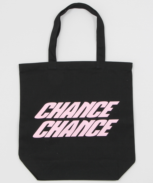 chancechance（チャンスチャンス）の「∴WEGO/CHANCECHANCEトートバッグ（トートバッグ・レディース・ブラック系その他/ブラック/ホワイト/ホワイト系その他・FREE）」の4枚目の写真