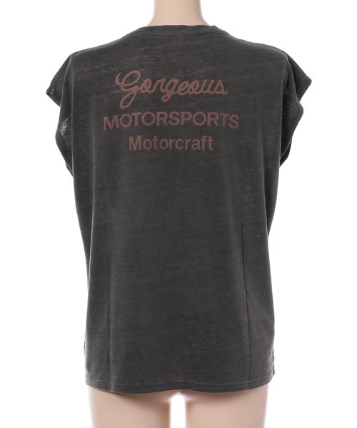 MOUSSY（マウジー）の「THE GORGEOUS ROAD TTJ（タンクトップ・レディース・ブラック/ホワイト・FREE）」の3枚目の写真