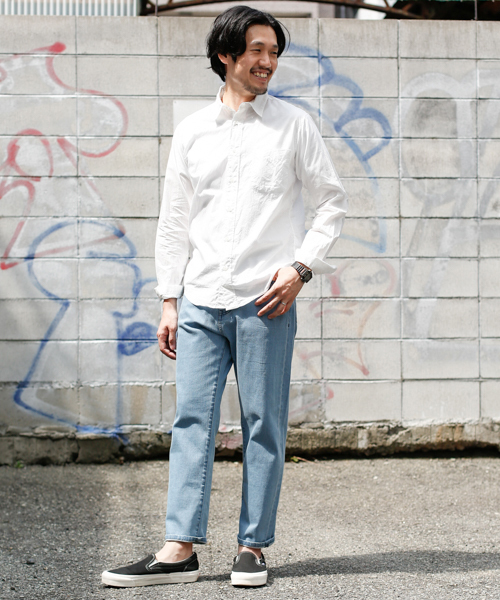 URBAN RESEARCH DOORS MENS(アーバンリサーチ ドアーズ メンズ)の「DOORS Ankle Cut Jeans(デニムパンツ・メンズ・ブルー/ホワイト/ネイビー・36/40/38)」の15枚目の写真